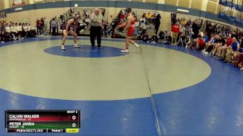 138 lbs Champ Round 1 (16 Team) - Calvin Walker, Martinsville vs Peter Janda, Hobart