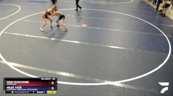 83 lbs 3rd Place Match - Odin Duncombe, Minnesota vs Miles Aase, Owatonna Wrestling Association