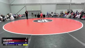 105 lbs Round 1 (8 Team) - Cate Norden, Texas Blue vs Eyvori Jacquez, Colorado