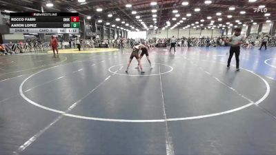 88 lbs Round 3 (12pm Friday) - Aaron Lopez, Cali Red vs Rocco Fabri, Dynasty Black