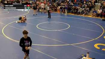 103 lbs Quarterfinal - Max Liuzzi, Royhart-Barker vs Ethan Brenon, Williamsville North/East