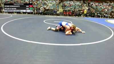 215 lbs Round Of 64 - Ryder Robasciotti, Douglas vs Dylan G Hayes, Tamalpais