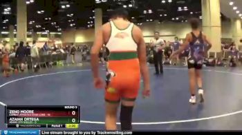 126 lbs Round 5 (8 Team) - Azaiah Ortega, Adams City Eagles vs Zeno Moore, Combat Athletics Star-Lord