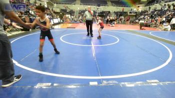 52-55 lbs Rr Rnd 2 - Beau Lloyd, Sulphur Youth Wrestling Club vs Roman Valdez, Wesley Wrestling Club