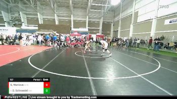 157 lbs Cons. Round 3 - Daniel Schraedel, Davis vs Sam Menlove, Alta