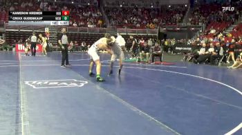 2A-150 lbs 5th Place Match - Kameron Kremer, Independence vs Croix Gudenkauf, West Delaware, Manchester