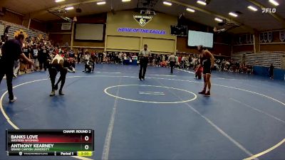 184 lbs Champ. Round 2 - Banks Love, Western Wyoming vs Anthony Kearney, Grand Canyon University