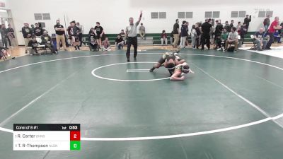 165 lbs Consi Of 8 #1 - Ralph Carter, Daniel Hand vs Trevin Robledo-Thompson, New London