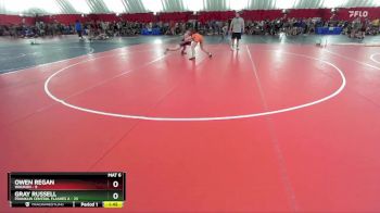 144 lbs Round 2 (6 Team) - Owen Regan, Waukon vs Gray Russell, Franklin Central Flashes A