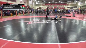 130 lbs Round 3 - Joshua Gonzales, Hastings vs Noah Renfroe, N8
