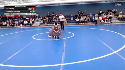 141 lbs Cons. Semi - Connor Thorpe, Northern Iowa vs Kj Evans, Northern Colorado