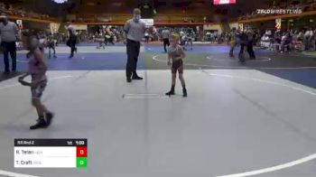 49 lbs Rr Rnd 2 - Ryder Teten, High Plains Thunder vs Tristen Craft, Purebred Elite