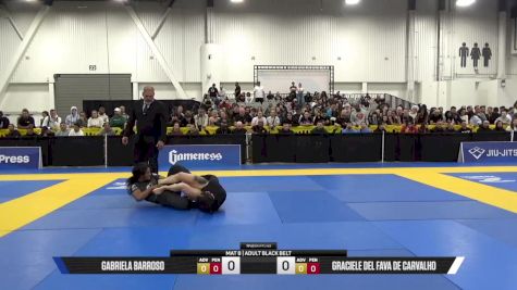 Graciele Carvalho vs Gabriela Barroso 2025 World IBJJF Jiu-Jitsu No-Gi Championship