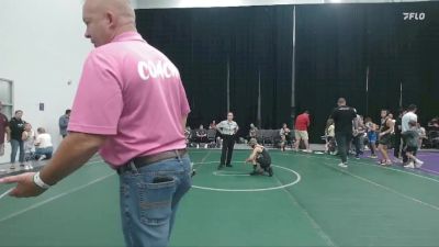 88 lbs Round 1 (4 Team) - Lucas Biretz, Outlaws K-6 vs Ryan Vlastaridis, Kraken Black