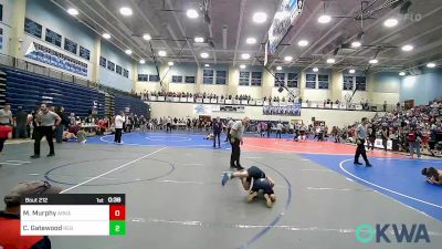 75 lbs Round Of 16 - Matthew Murphy, Arkansas Warthawgs vs Cooper Gatewood, Rebel Elite Wrestling