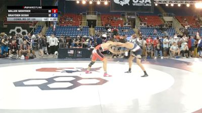 138 lbs Cons. Rd Of 128 - Miller Menteer, North Carolina vs Brayden Bosh, Utah