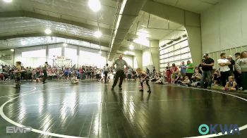 52 lbs Consi Of 8 #2 - Conner Jameson, Broken Arrow Wrestling Club vs Tayt Todd, Eufaula Ironheads Wrestling Club