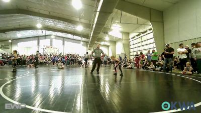52 lbs Consi Of 8 #2 - Conner Jameson, Broken Arrow Wrestling Club vs Tayt Todd, Eufaula Ironheads Wrestling Club