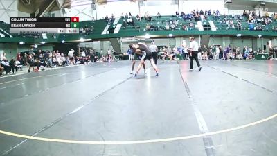 141 lbs Cons. Round 3 - Collin Twigg, GVSU vs Sean Larkin, Michigan State