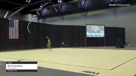 Gloria Davidova - Clubs, Team Legacy - 2021 USA Gymnastics Championships