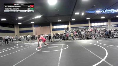 157 lbs Round Of 128 - Nelson LaBombard, Five Points vs Reilly MacMillan, Devils Gate WC