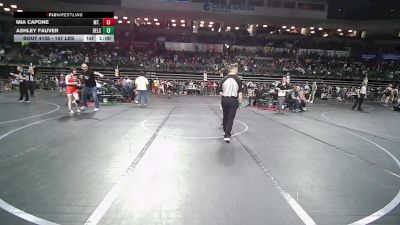 107 lbs Semifinal - Mia Capone, Mt. Olive vs Ashley Fauver, Delsea