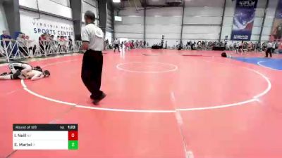 126 lbs Round Of 128 - Ian Neill, NJ vs Ethan Martel, RI