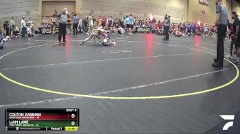 82 lbs Finals (8 Team) - Colton Zabinski, Backyard Brawlers vs Liam Lane, The Funky Singlets