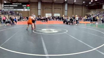 235 lbs Cons. Round 3 - Roeyn Smith, McAlester vs Nicole Fernandez, Platte County