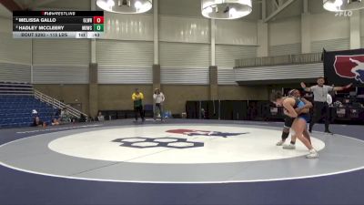 115 lbs 1st Place Match - Melissa Gallo, Gladiator Wrestling vs Hadley McCleery, Mat Demon Wrestling Club