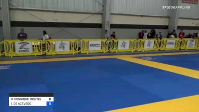 PEDRO HENRIQUE MONTEIRO vs ITALO DE AZEVEDO 2021 Pan IBJJF Jiu-Jitsu No-Gi Championship