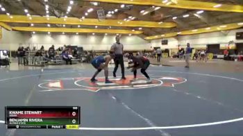 165 lbs Quarterfinal - Benjamin Rivera, Alfred State vs Kwame Stewart, Hiram