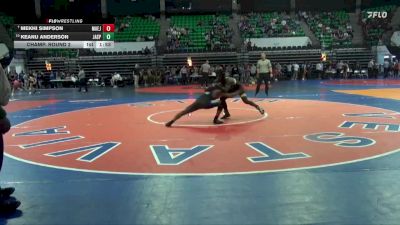 6A 138 lbs Champ. Round 2 - Mekhi Simpson, Mae Jemison vs Keanu Anderson, Jasper