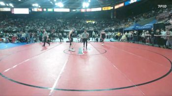 3A 144 lbs Semifinal - Kaden Nokes, Tri-Valley vs Chase Scribner, Kellogg