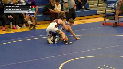 138 lbs Round 2 - Aiden DeCoste, Unattached vs Aidan Fitzgibbon, NY