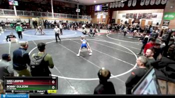 106 lbs Champ. Round 1 - Bobby Gulzow, La Grande vs Wes Leeper, Kelso