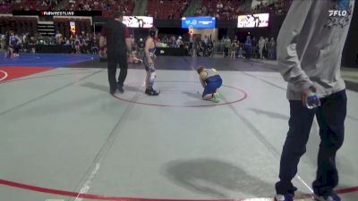 113 lbs Cons. Round 4 - Bryant Stygles, Havre Wrestling Club vs Blake Ellingson, Mine Yard Dogs Wrestling Club