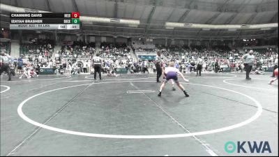 64 lbs Consi Of 8 #2 - Channing Davis, NeedTeamName vs Izayah Brasher, Buck Pride Wrestling