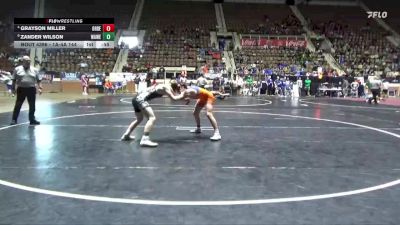 1A-4A 144 Cons. Semi - Zander Wilson, Walter Wellborn vs Grayson Miller, Orange Beach High School