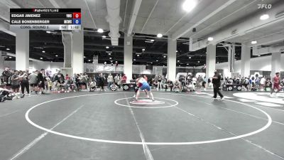 71 lbs Cons. Round 5 - Edgar Jimenez, Valiant Wrestling Club vs Cale Bonenberger, Maurer Coughlin Wrestling Club