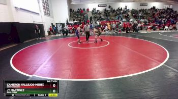 106 lbs Quarterfinal - Cameron Vallejos-Meredith, Denver North vs JT Martinez, Bear Creek
