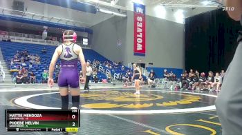 100 lbs Quarters & 1st Wb (16 Team) - Jordan Epstein, Greenbrier vs Kylee Melton, Lumpkin Co.