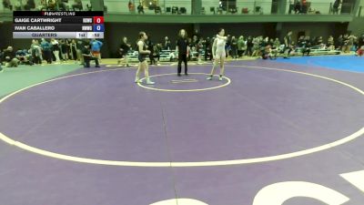 Quarters - Carmen Delgado, Alaska Battle Cats Wrestling Club vs Bailey Gross, CNWC Concede Nothing Wrestling Club