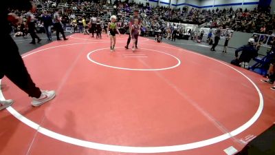 58 lbs Round Of 32 - Jonathan Mabie, Choctaw Ironman Youth Wrestling vs Troy Petry, Standfast