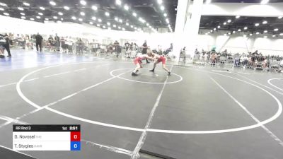 106 lbs Rr Rnd 3 - Domenico Novosel, The 300 vs Tucker Stygles, Havre WC