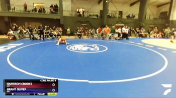 157 lbs Cons. Round 4 - Harrison Crooks, WA vs Grant Oliver, WA