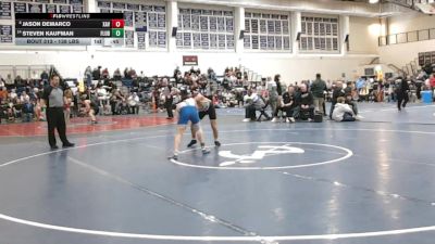 138 lbs Consi Of 8 #2 - Jason DEMARCO, Xavier vs Steven Kaufman, Fairfield Ludlowe