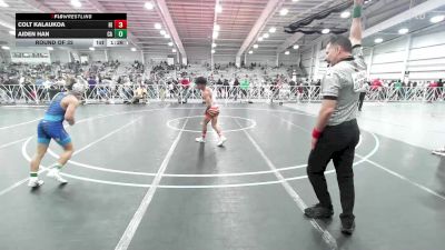 113 lbs Round Of 32 - Colt Kalaukoa, HI vs Aiden Han, CA
