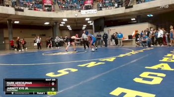 165 lbs Champ. Round 2 - Mark Aeschliman, Metamora Township vs Jarrett Kye Jr., Unattached