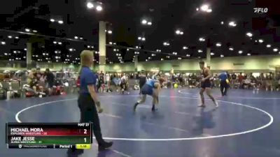 182 lbs Round 1 (6 Team) - Michael Mora, Explorer Wrestling vs Jake Jesse, Alpha Wrestling